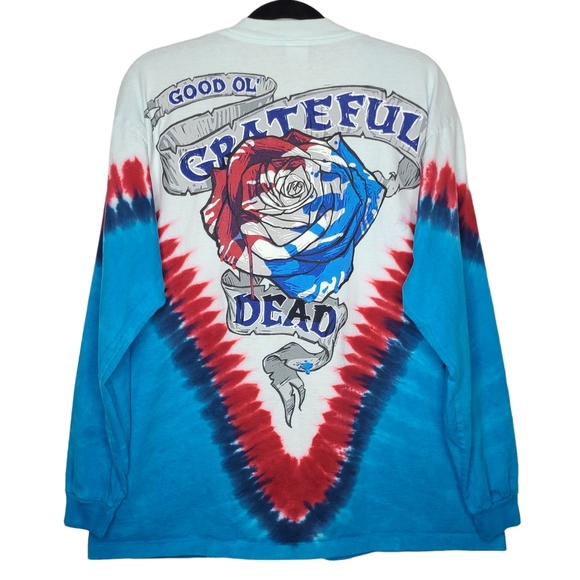 Liquid Blue Vintage 2003 Grateful Dead Steal Your Face Long Sleeve Tee Large - Picture 2 of 12